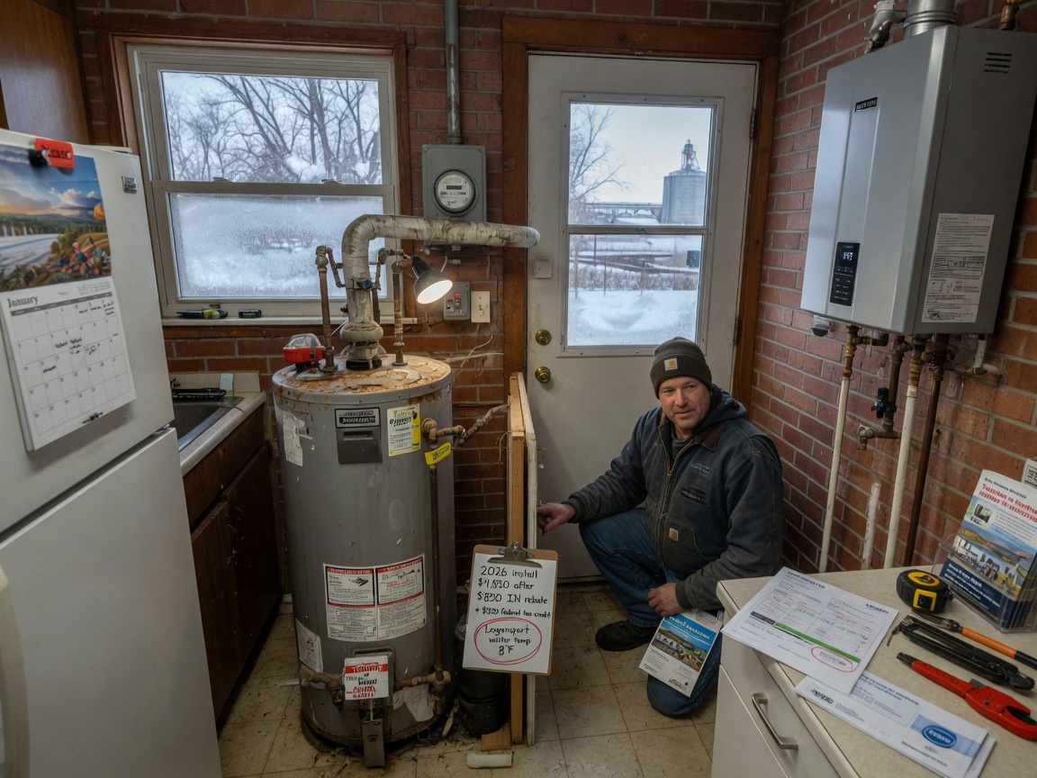 Is a Tankless Water Heater Worth It in Logansport, IN? 2026 Cost & Rebate Guide